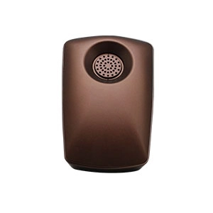 Matte brown luxury spray coating on automotive smart sensor enclosure by Spinks Softech