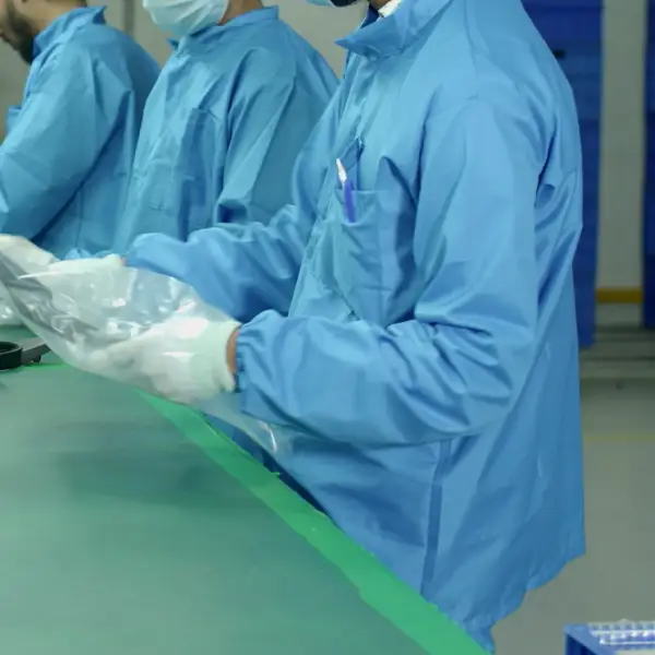 Assembly of medical components